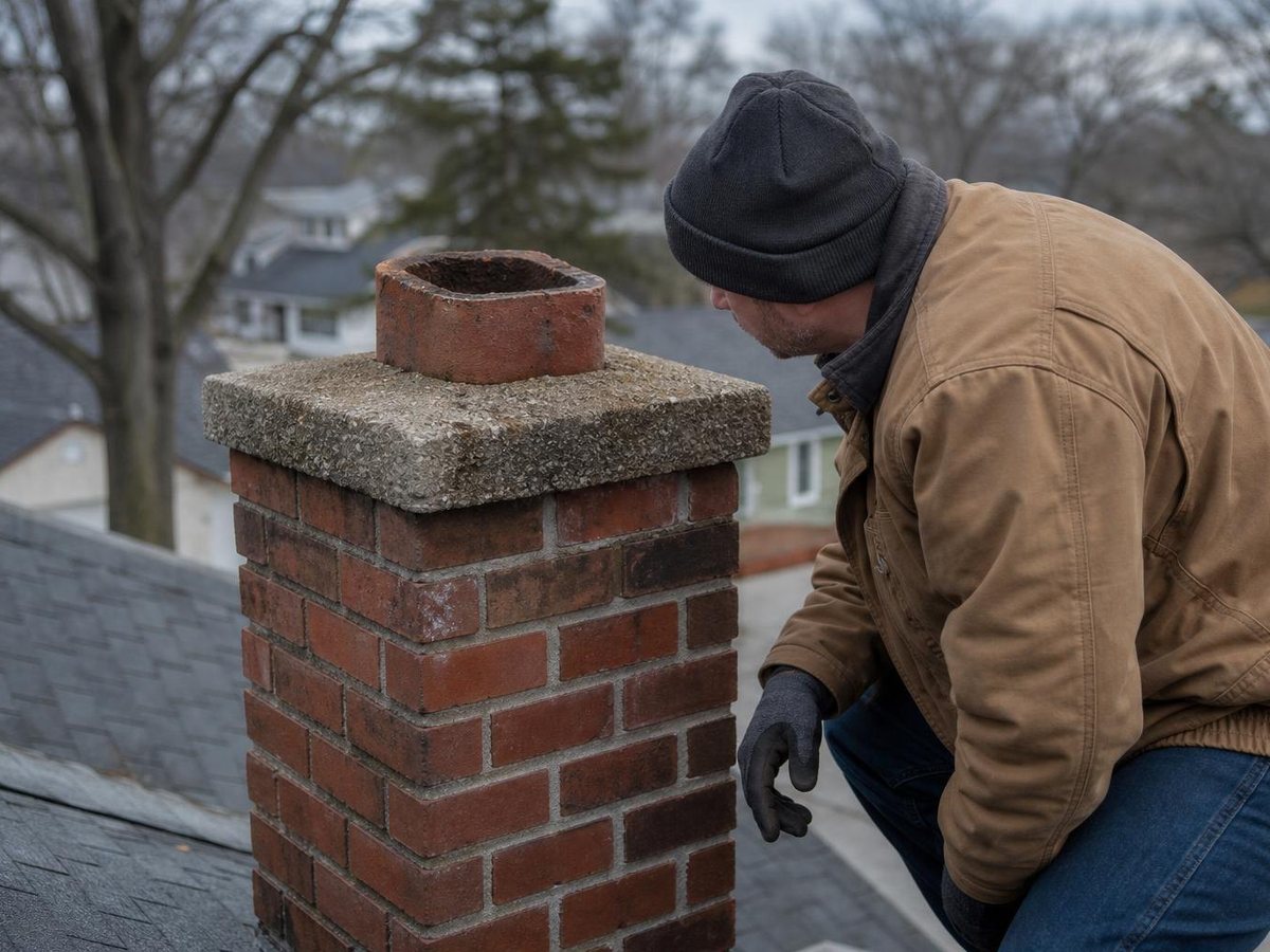 Haines Chimney Repair work in East Hampton